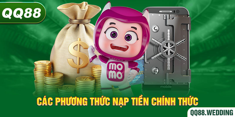 Nạp tiền QQ88 nhiều phương thức, đem lại trải nghiệm thanh toán thuận lợi